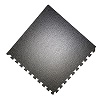 Alfombra Puzzle Encajable de Espuma Eva / 60 x 60 x 1,2 cm / Negro