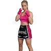 FIGHTERS - Thaibox Shorts / Elite Muay Thai / Schwarz-Pink / Medium