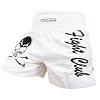 FIGHTERS - Pantalones Muay Thai / Fight Club / Blanco