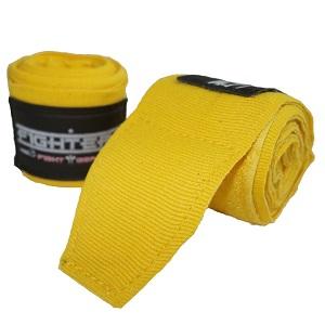 FIGHTERS - Boxing Wraps / 450 cm / Non-Elastic / Yellow