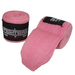 FIGHTERS - Boxing Wraps / 450 cm / Non-Elastic / Pink
