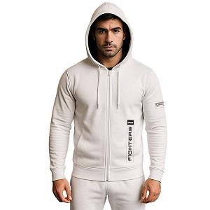 FIGHTERS - Hoody / Striker / Weiss / Large