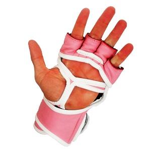 FIGHTERS - MMA Handschuhe / Elite / Pink / Small