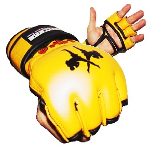 FIGHTERS - Guantes MMA / Elite / Amarillo / Medium