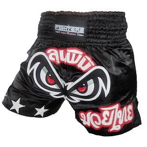 FIGHTERS - Muay Thai Shorts / No Fear / Noir / Medium