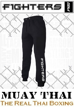 FIGHTERS - Pantaloni da allenamento / Giant / Nero / Large