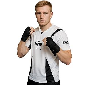 FIGHTERS - Kick-Boxing Shirt / Competition / Weiss / Large