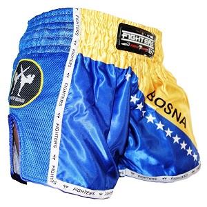 FIGHTERS - Pantalones Muay Thai / Elite / Bosnia-Bosna / XS