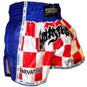 FIGHTERS - Pantaloncini Muay Thai / Croazia-Hrvatska / Elite / XL