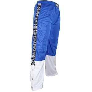 FIGHT-FIT - Trainerhosen / Blau-Weiss / Large