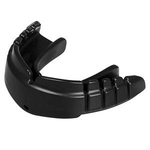 OPRO - Mundschutz / Snap-Fit / Zahnspange ab 11 Jahre / Schwarz