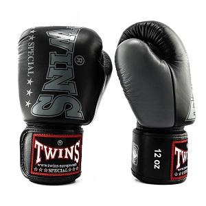 Twins - Gants de Boxe / BGVL-8 / Noir / 10 oz