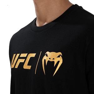 UFC - Camiseta / Classic / Negro-Oro / Large
