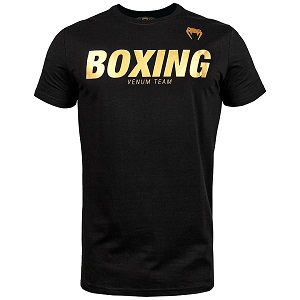 Venum - T-Shirt / Boxing  VT / Noir-Or / XL