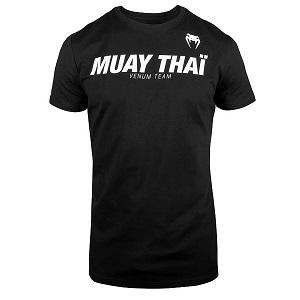 Venum - Camiseta / Muay Thai VT / Negro-Blanco / Medium