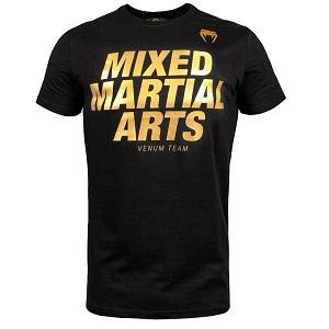 Venum - T-Shirt / MMA VT / Nero-Oro / Medium