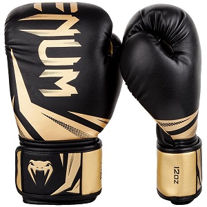 Venum - Boxhandschuhe / Challenger 3.0 / Schwarz-Gold / 10 Oz