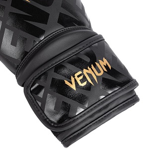 Venum - Guantes de Boxeo / Contender 1.5 XT / Negro-Oro / 14 oz