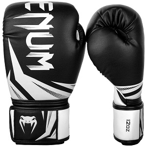 Venum - Gants de Boxe / Challenger 3.0 / Noir-Blanc / 14 oz